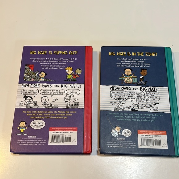 Two Big Nate Books - Picture 2 of 2